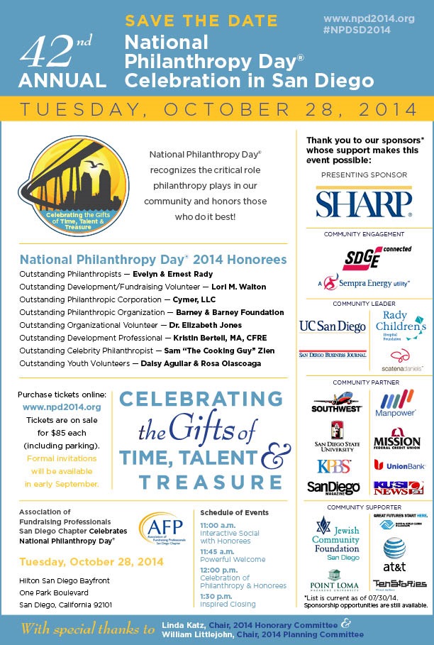 National Philanthropy Day